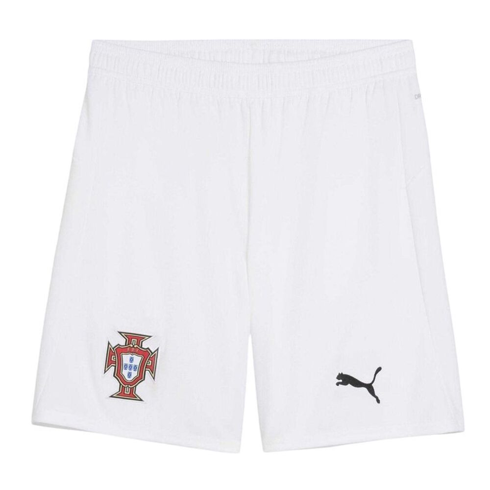 Puma Mens 2025 Portugal FC Away Shorts / White/Black